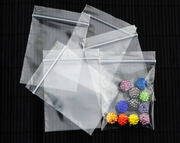 500Pcs Zip-Lock Plastic Bag Resealable 13x9cm - Click Image to Close